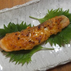 ☆鮭の味噌マヨ焼き☆